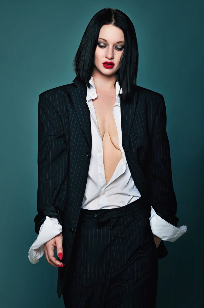 Supermodel Amie Britel look