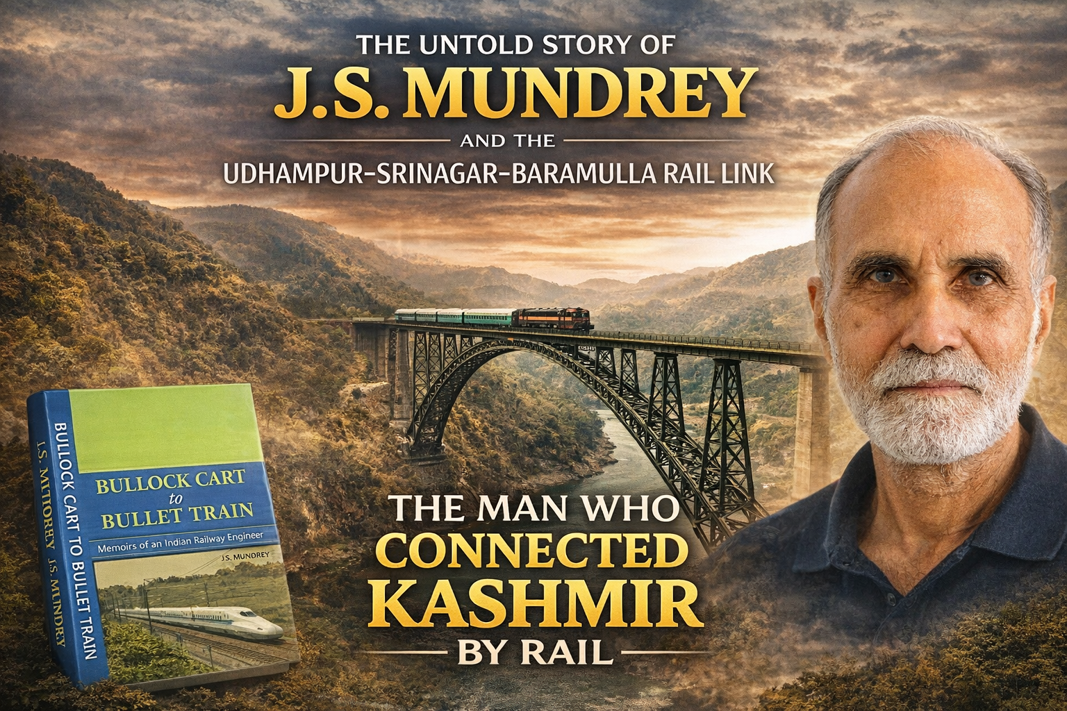The Man Who Drew India’s Most Impossible Railway Line!