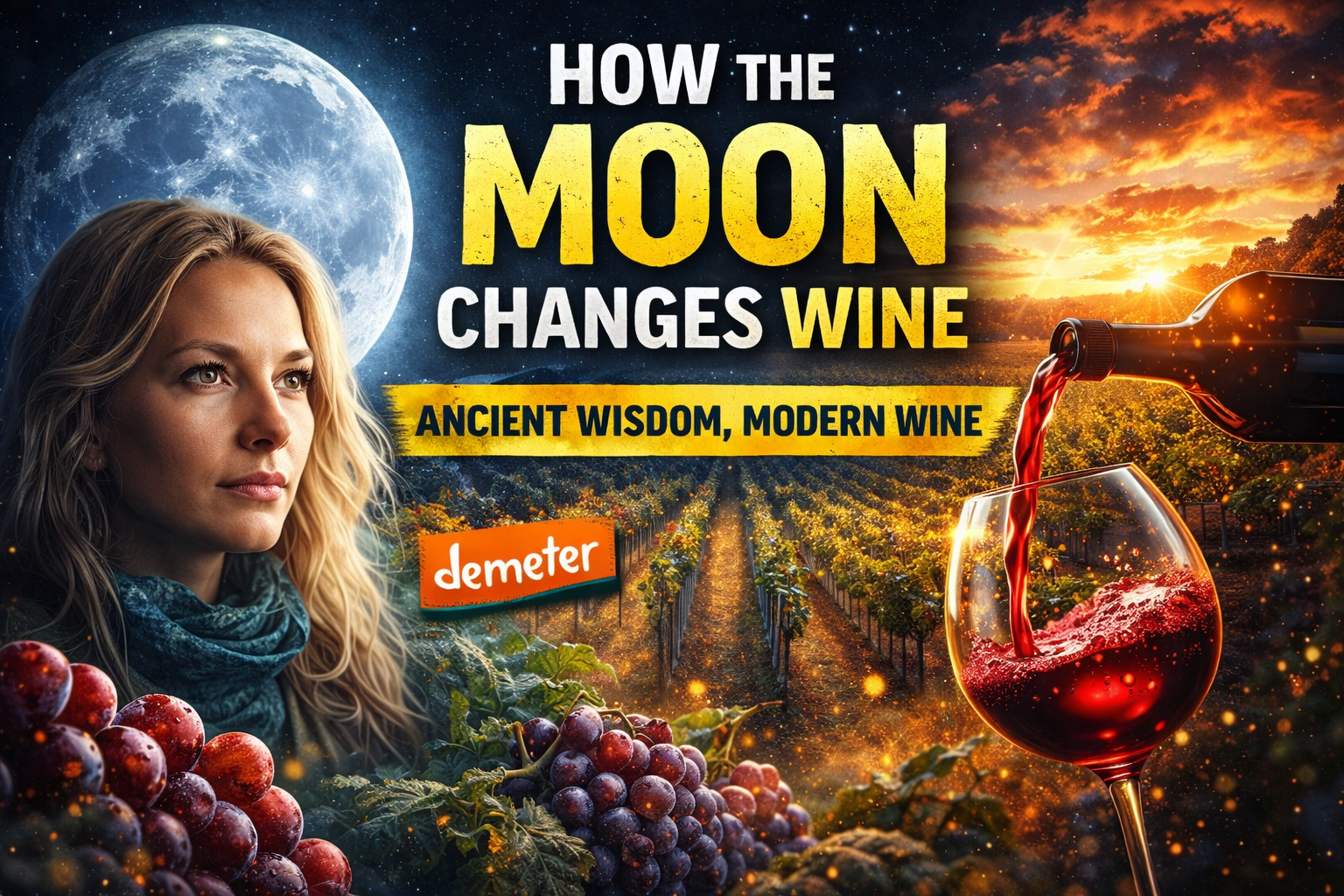 The Moon, the Vine, and a New Way of Making Wine: The Ancient Rhythms Modern Winemakers Are Rediscovering
